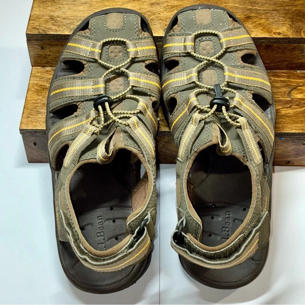 L.L. Bean Men's Size 8.5 Explorer Outdoor Sport Water Hiking Fishing Sandals